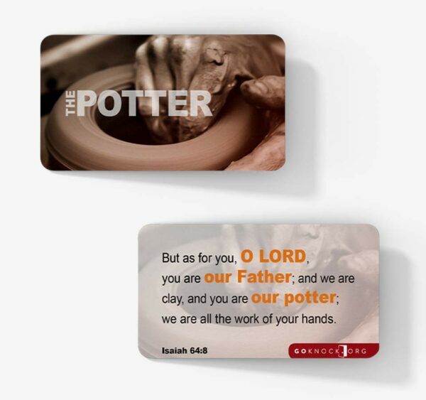 "Potter's wheel card"